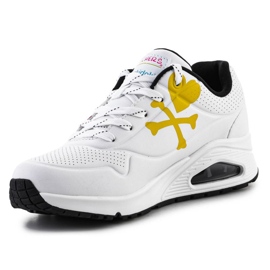 Skechers Crossing Hearts W 155227-WMLT Schuhe weiß 2