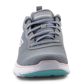 Skechers Flex Appeal 4.0 W Schuhe 149303-GYLP grau 1