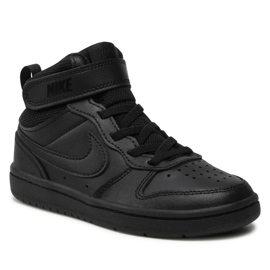 Nike Court Borough Mid 2 Jr CD7783-001 Schuhe schwarz 1