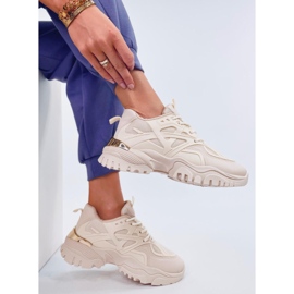 Jonath Beige Damen-Sportschuhe 1