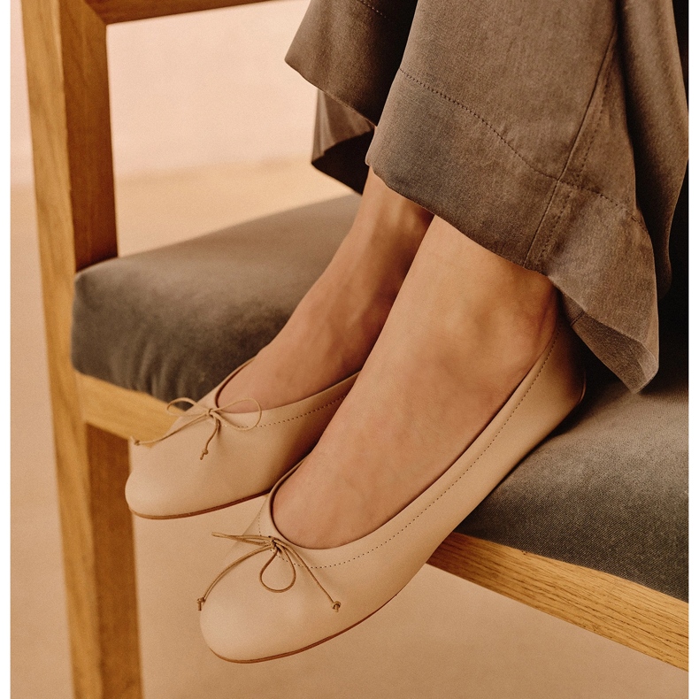 Marco Shoes Passo Ballettschuhe beige 1