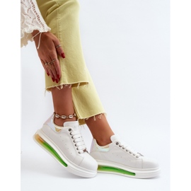 Damen-Ledersneaker GOE NN2N4029 Weiß 1