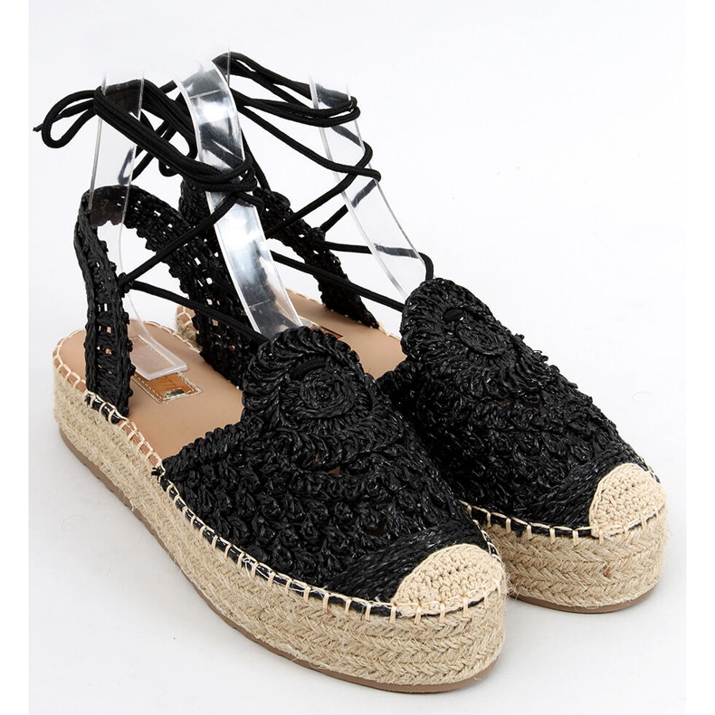 Kalista Black Damen-Espadrilles schwarz 1