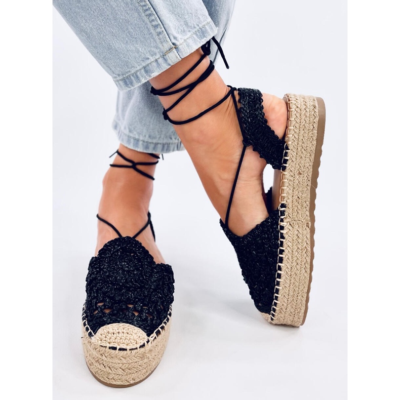 Kalista Black Damen-Espadrilles schwarz 2
