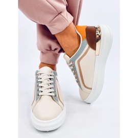 Duries Beige Damen-Sneaker 1