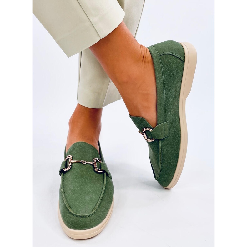 Milva Green Damen-Slipper grün 2