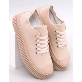 Pratt Khaki-Plateau-Sneaker beige 1