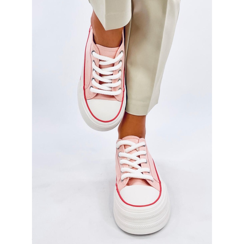 Sneakers mit doppelter Sohle in Pink von Moorel rosa 1