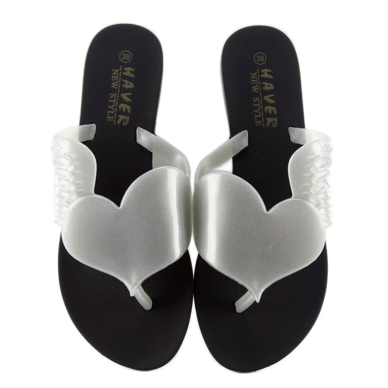 Meliski Fliegendes Herz KM116 SCHWARZ / SILBER weiß 1