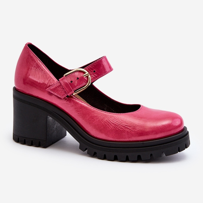 Zazoo 20166 Lacklederpumps Fuchsia rosa 2