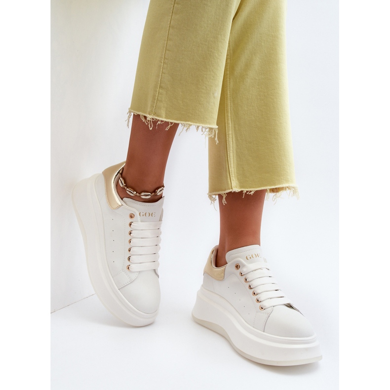 GOE Damen Ledersneaker NN2N4031 Weiß 1