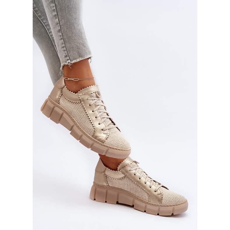 Damen-Lederschuhe Maciejka 05850-22 Hellbeige 2