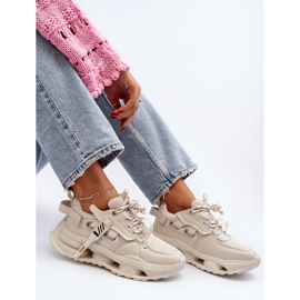 GOE Damen Sneakers NN2N4041 Beige 2