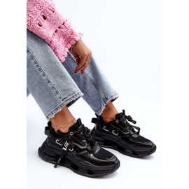 GOE Damen Sneakers NN2N4040 Schwarz 1