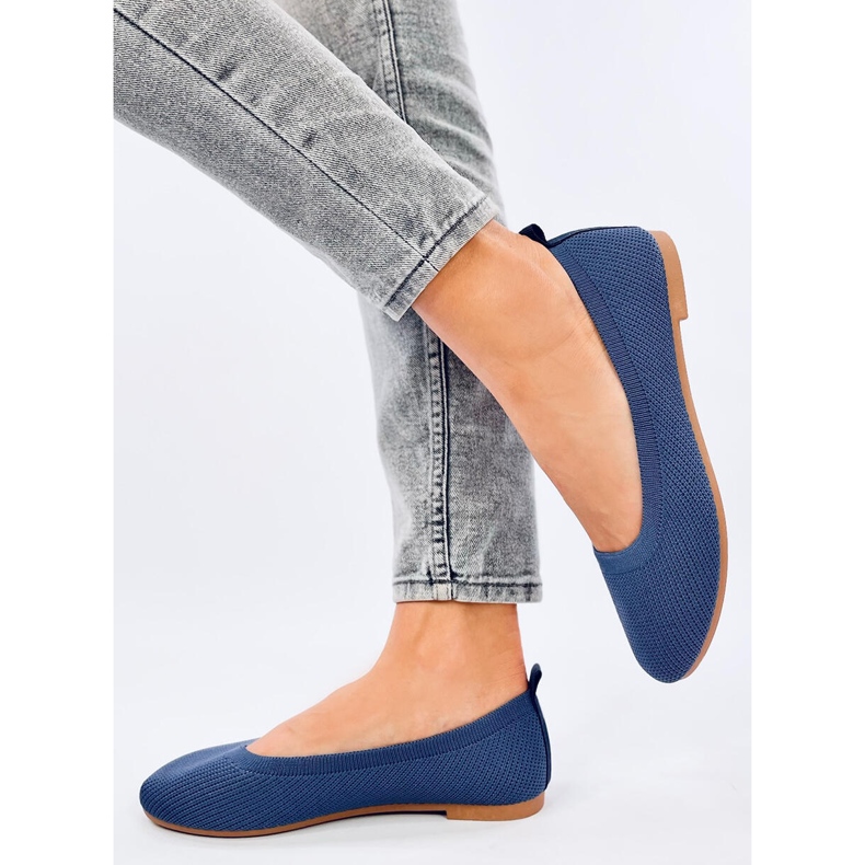 Blaue Sockenballerinas von Cavaday 2