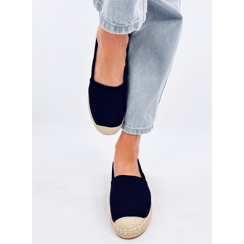 Haydon Schwarze Damen-Canvas-Espadrilles 1
