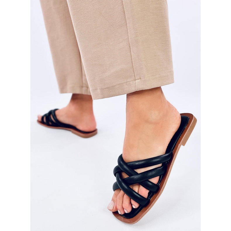 Zola Schwarze Damenhausschuhe 2