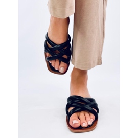 Zola Schwarze Damenhausschuhe 1