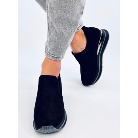 Schwarze Boult-Schuhe mit verstecktem Keilabsatz 1