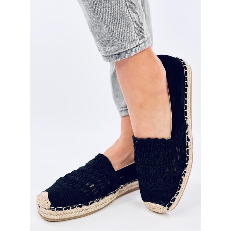 Schwarze Damen-Espadrilles von Alicess 2