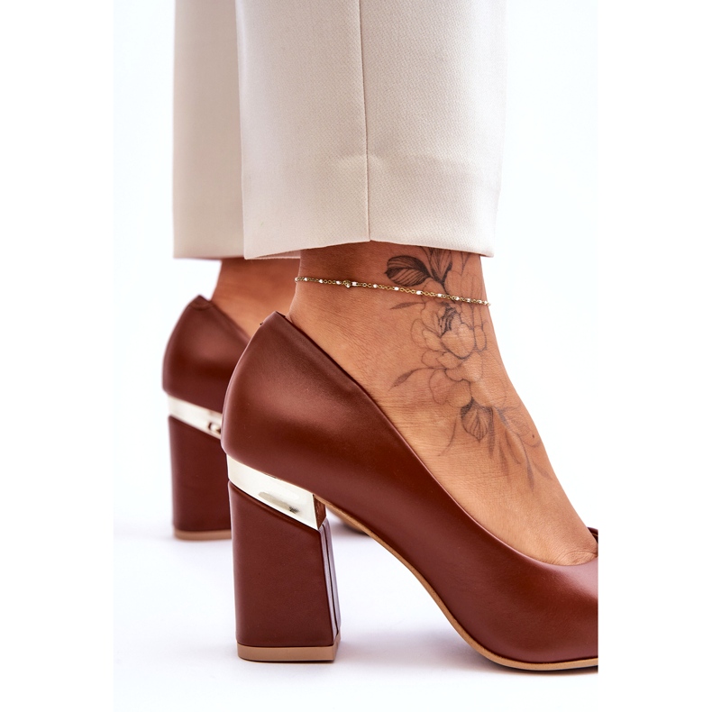 Lewski Shoes Lederpumps Lewski 3117 Braun 4