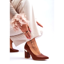 Lewski Shoes Lederpumps Lewski 3117 Braun 3