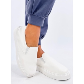 Weiße Slip-On-Sneaker von Allams 1