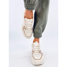 Lancasi Beige Khaki Damen-Sneaker 1