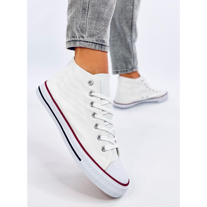 Klassische Calado White High-Top-Sneaker weiß 2