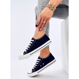 Klassische Schnürsneaker Levens Black (weiße Sohle) schwarz 1