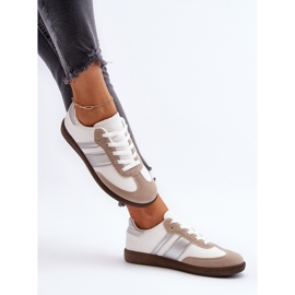 Niedrige Sportschuhe für Damen, Sneakers, Weiß, Cafala 2