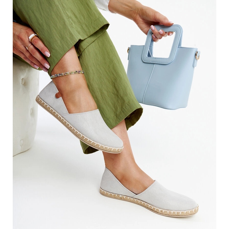 Gimja-Sneaker in Silber grau 1