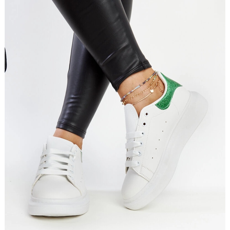 Weiße Fatimah-Sneaker aus Öko-Leder 2