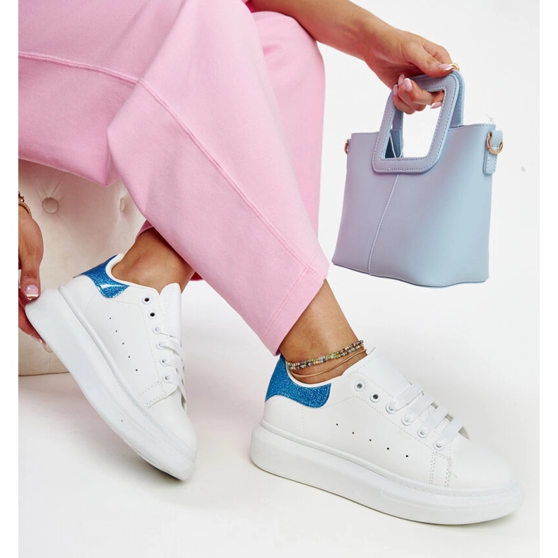 Weiße Fatimah-Sneaker aus Öko-Leder 1