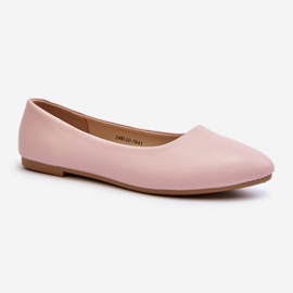 Damen-Ballerinas aus Öko-Leder in Rosa Tindomiel 1