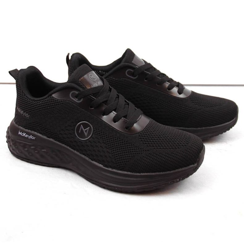 Schwarze Herren-Sportschuhe McKeylor 20683 1