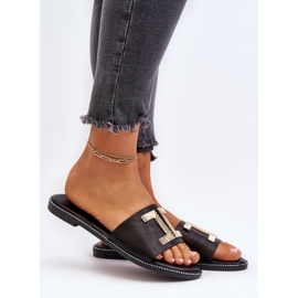 Seastar Damen-Flip-Flops mit Verzierung, Black Ollavia schwarz 2