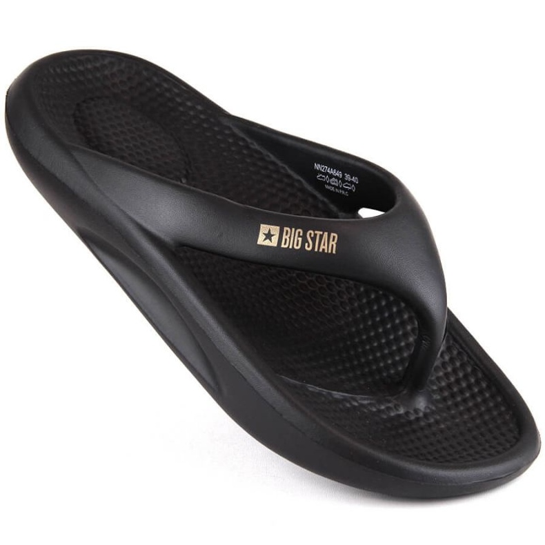 Big Star W INT1989A Flip-Flops, schwarz 1