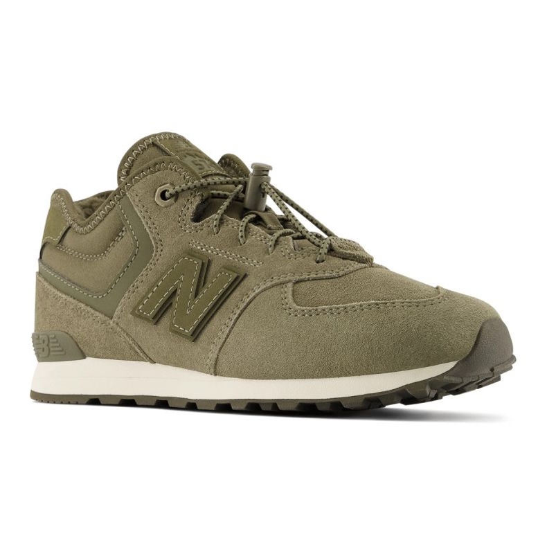 New Balance W JrGV574HG1 isolierte Schuhe grün 4