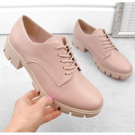 M. DASZYŃSKI Rosa Oxford-Damenschuhe M.Daszyński MR23119-5 1