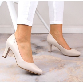 Sergio Leone W SK39AA Hochhackige Pumps, hellgrau 2