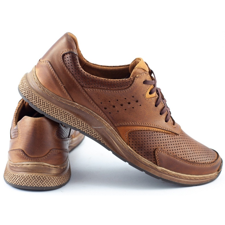 Polbut Herren-Sportschuhe J72 braun 4