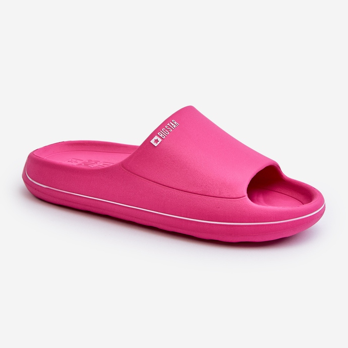 Leichte Damen-Flip-Flops Big Star NN274A041 Fuchsia rosa 1