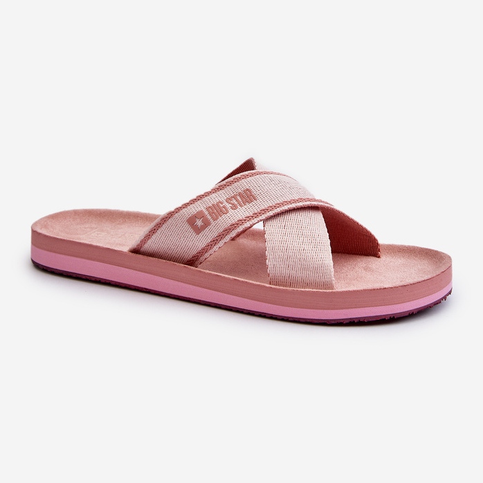 Damen-Flip-Flops Big Star NN274A058 Pink rosa 2