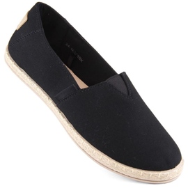 Potocki W WOL218A Espadrilles, schwarz 1