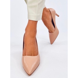 Greave Nude-Pumps mit niedrigem Absatz beige 1