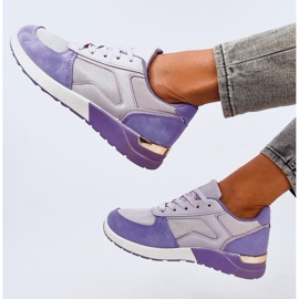 Leichte Damen-Sneaker Doleh Purple lila 1