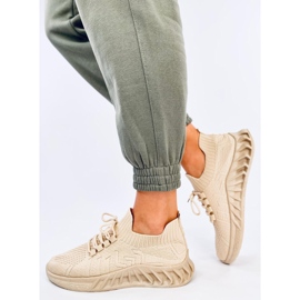 Neam Beige Socken-Sportschuhe 2