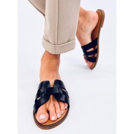 Charnes Black Damen-Flip-Flops schwarz 1