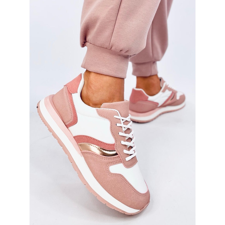 Carthy Pink Damen-Sneaker weiß 2